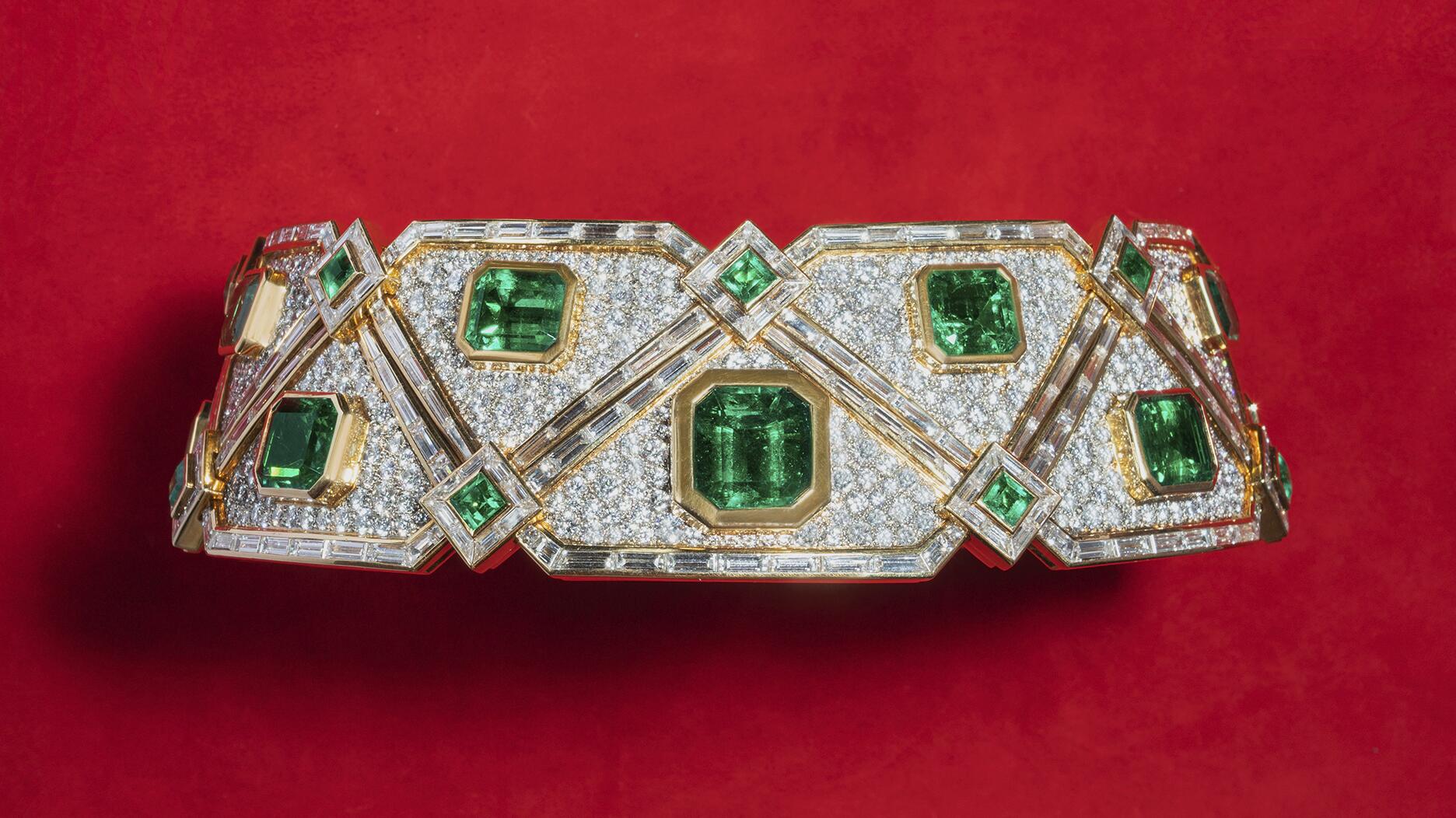 Marina B emerald collar 
