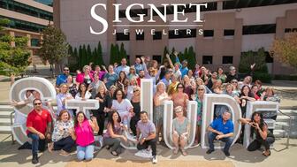 Signet Jewelers employees and St. Jude Children’s Research Hospital