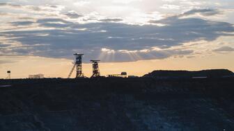 De Beers Venetia diamond mine in South Africa 