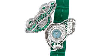 Audemars Piguet circa 1985 emerald car watch
